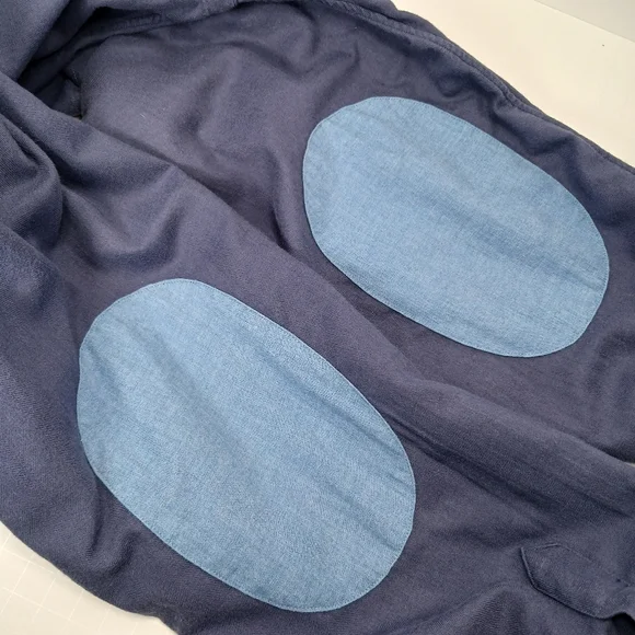 PAUL FREDRICK Cashmere & Cotton "Flannel" Button Down Shirt w/ Elbow Patches EUC - Picture 2 of 7